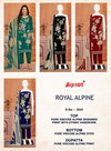 Royal Alpine 3543 By Bipson Pure Viscose Handwork Dress Material Wholesale Online